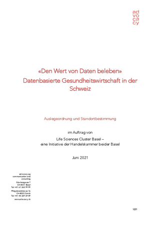 Dossier Gesundheitsdatenwirtschaft HKBB